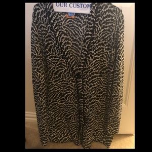 Tory Burch Black and White Sweater